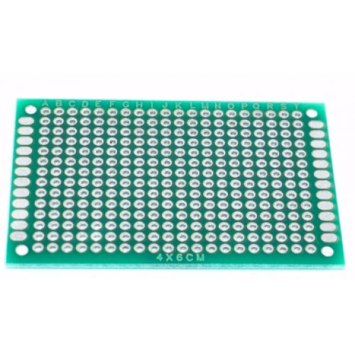 PCI PERFURADA DUPLA FACE 4X6CM